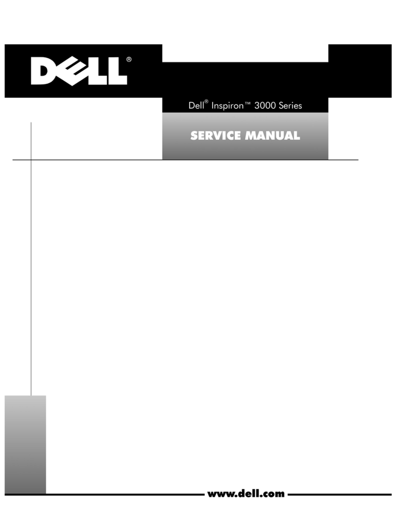 Dell Inspiron 3200 User manual
