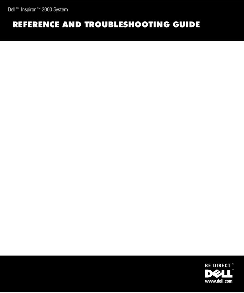 Dell Inspiron 2000 User manual