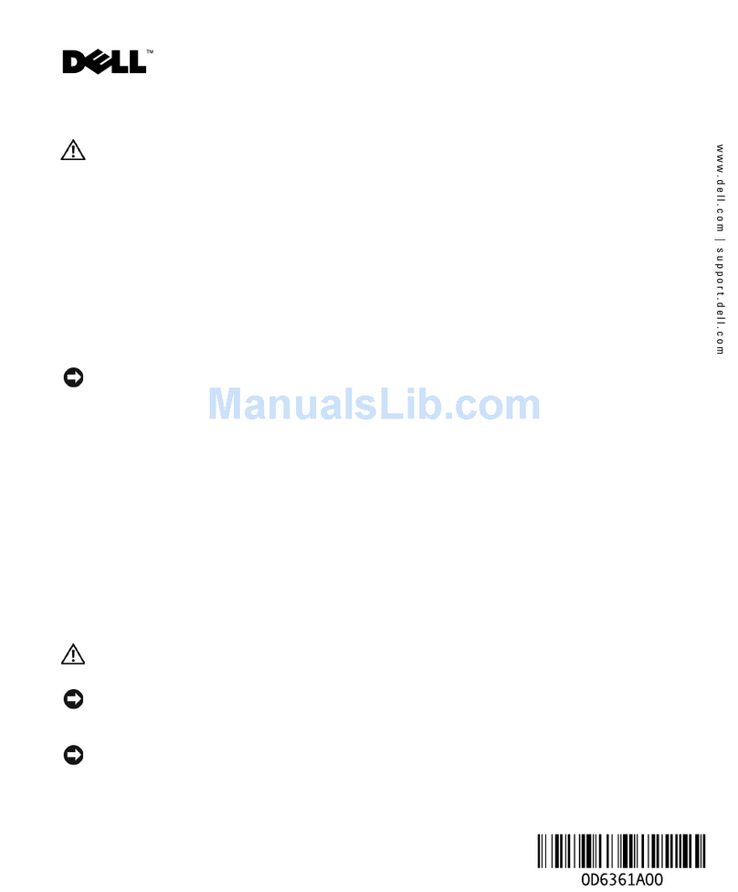 Dell Inspiron 1000 Quick start guide