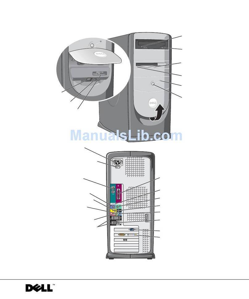 Dell Dimension 8300 Series user guide