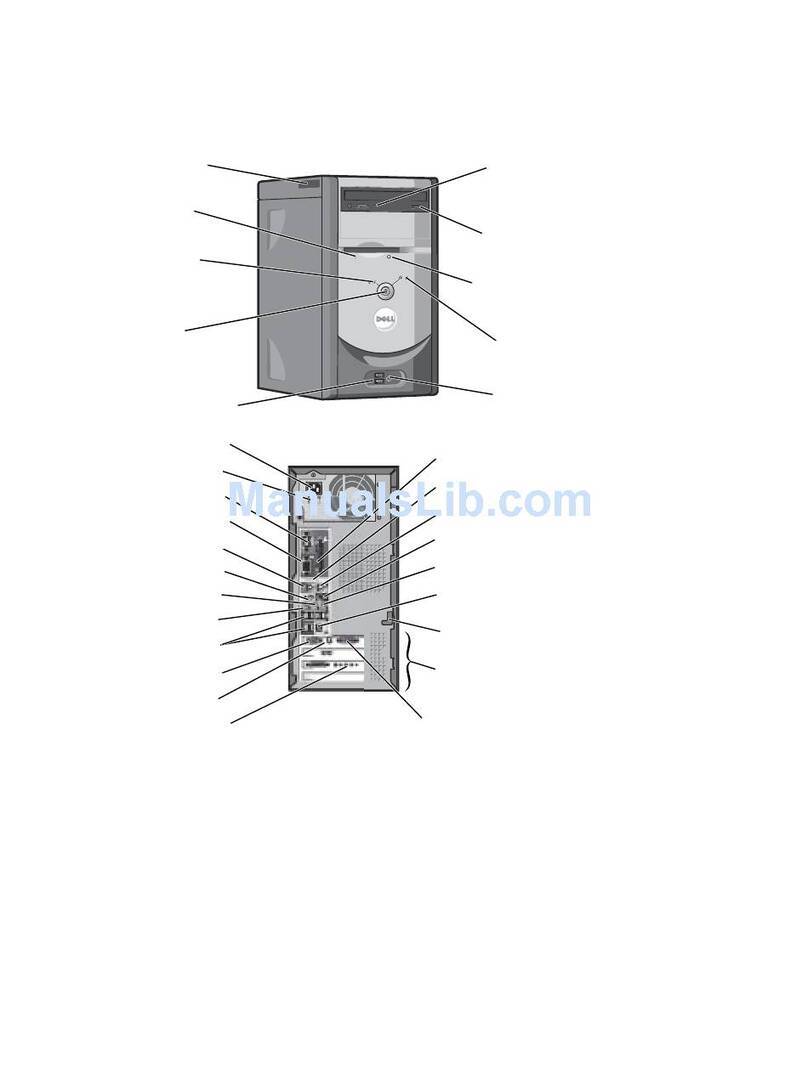 Dell Dimension 4700 Series User manual