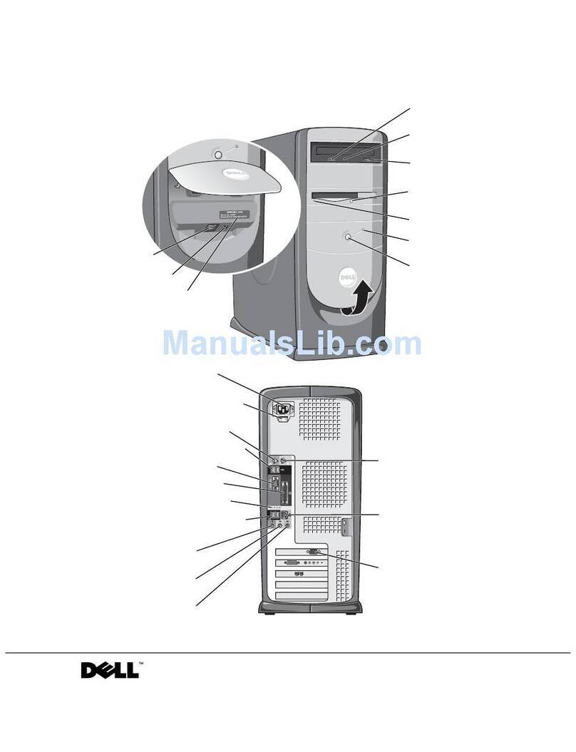 Dell Dimension 4550 Series owner's manual