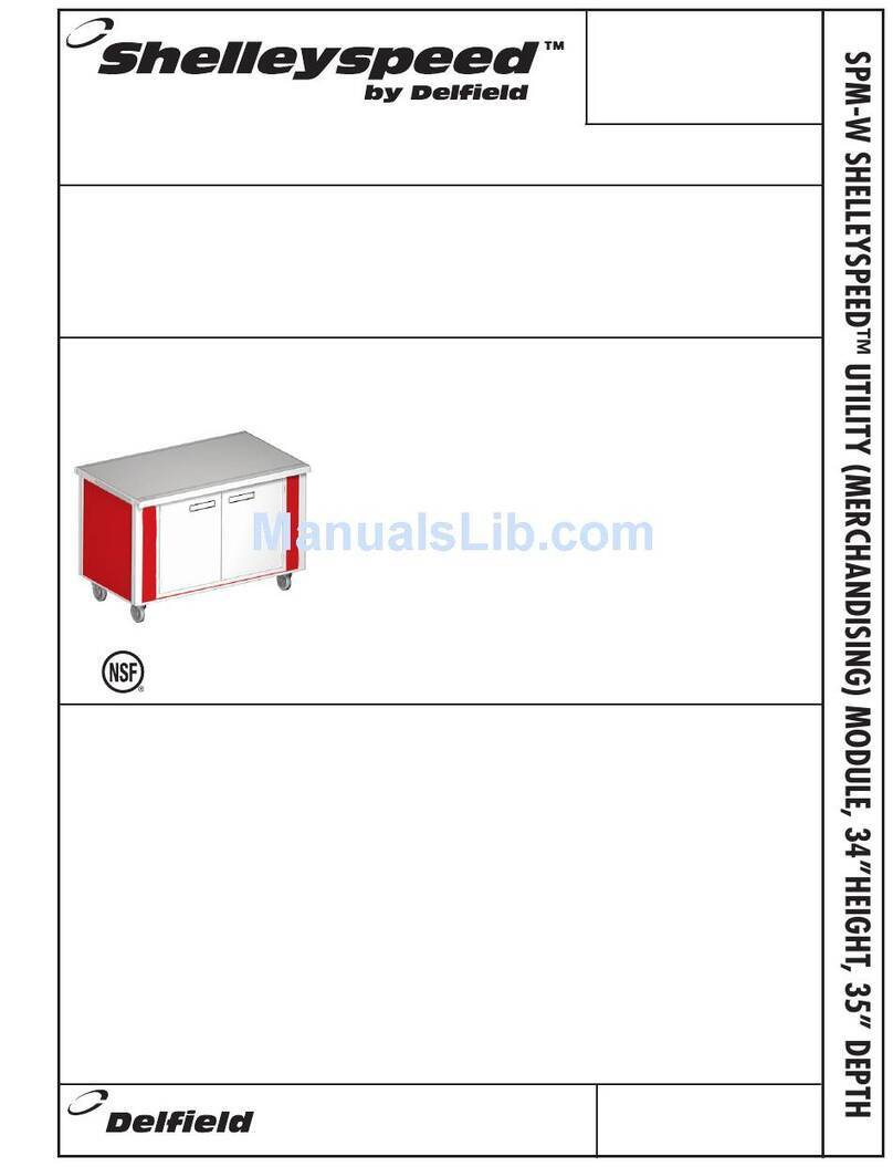 Delfield Shelleyspeed SPM-28W Specifications