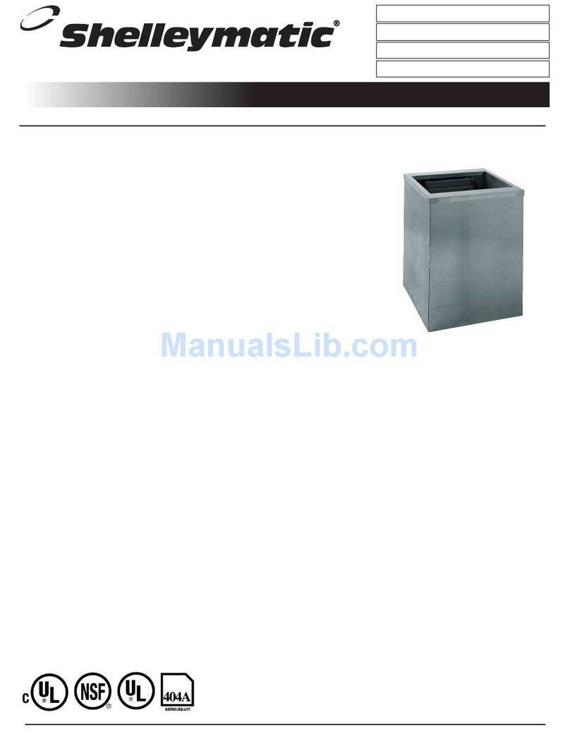 Delfield Shelleymatic T-1221H User manual
