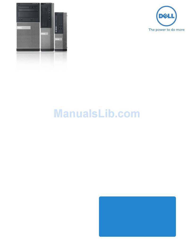 Dell OptiPlex 390 Specifications