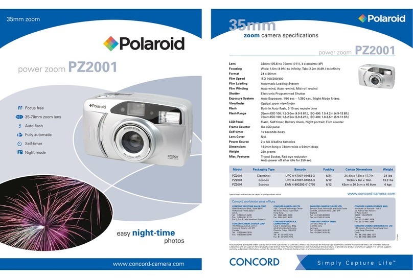 Polaroid PZ2001 User manual