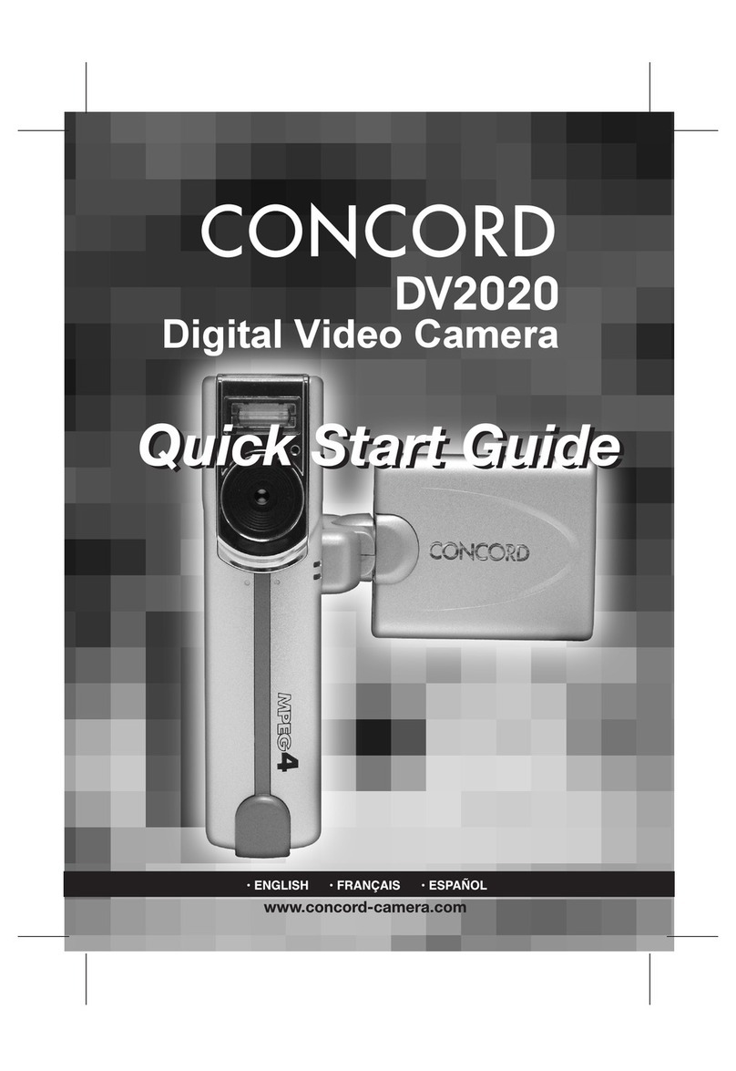 Concord Camera DV2020 quick start guide