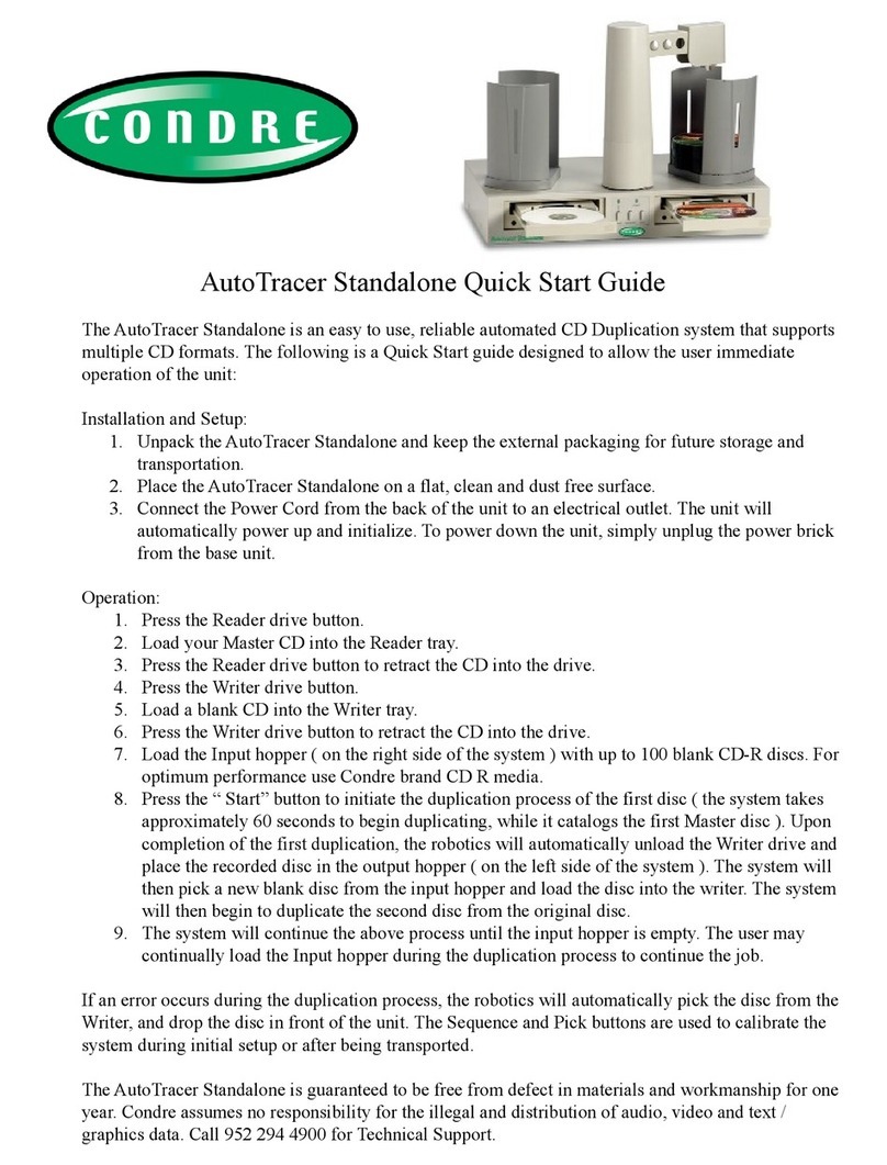 Condre AutoTracer NAS quick start guide