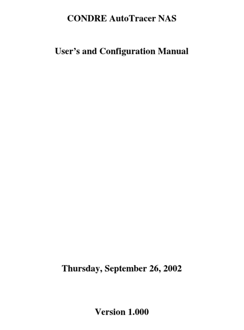 Condre AutoTracer NAS Instruction sheet