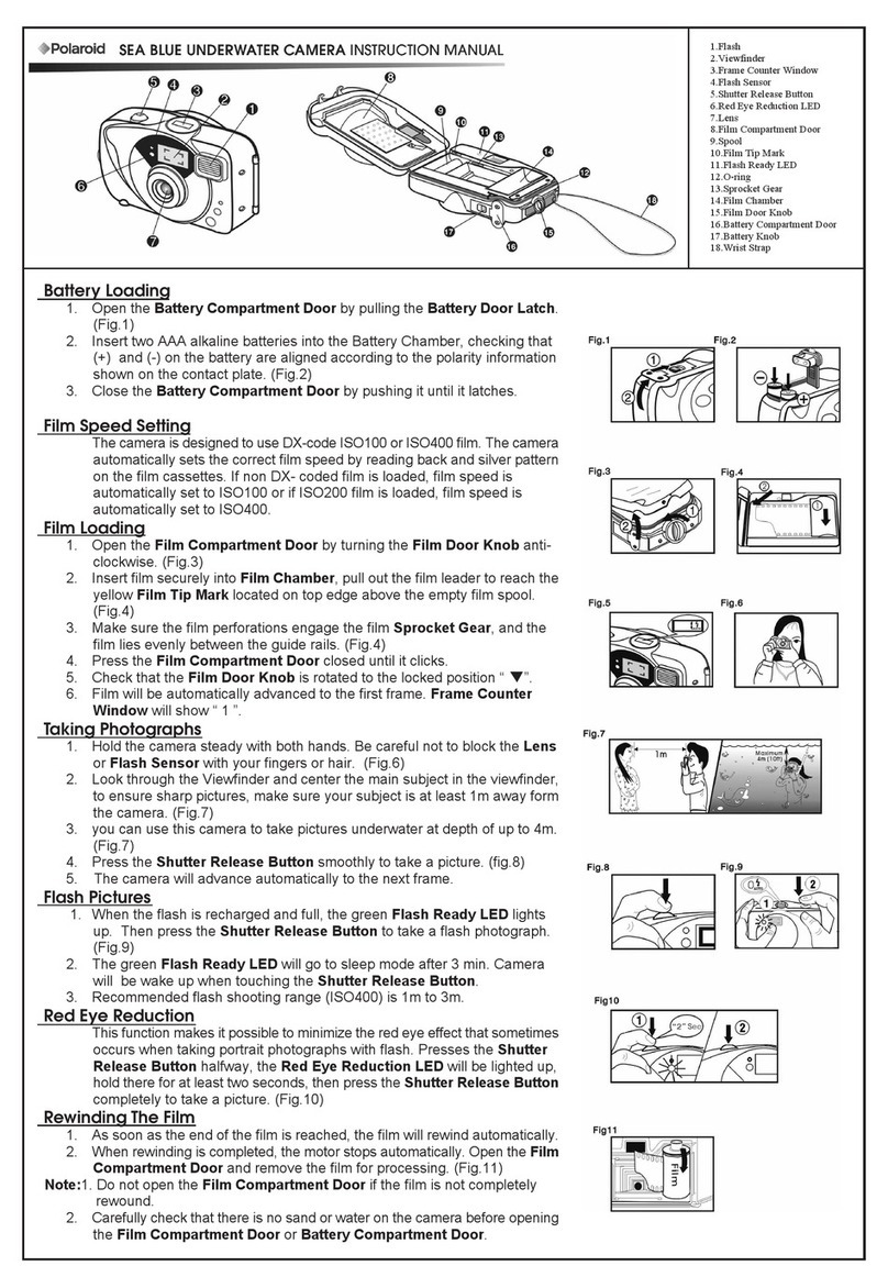 Polaroid Sea Blue User manual