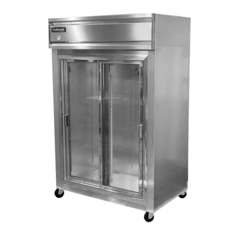 Continental Refrigerator 2RE-SGD User manual Continental Refrigerator 2RE-SGD User manual