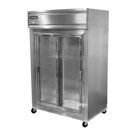 Continental Refrigerator 2R-SGD User manual