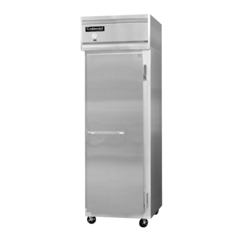 Continental Refrigerator 1R Specifications Continental Refrigerator 1R Specifications