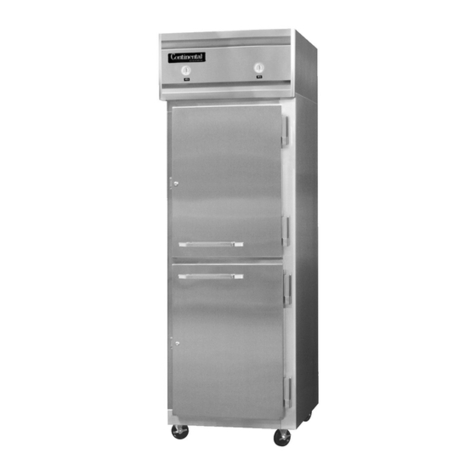 Continental Refrigerator 1RF Characteristics