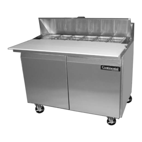 Continental Refrigerator SW27-8C User manual Continental Refrigerator SW27-8C User manual