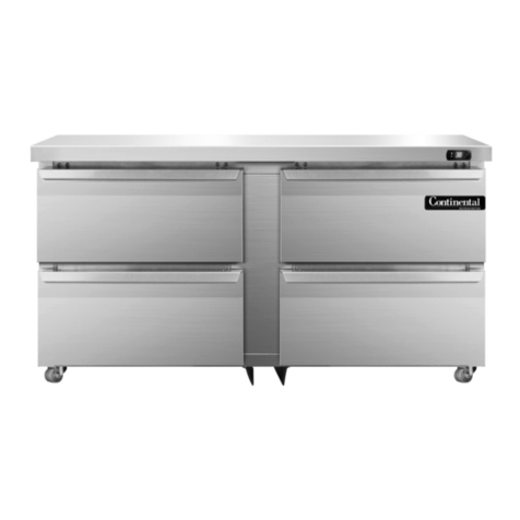 Continental Refrigerator DL27-8 User manual Continental Refrigerator DL27-8 User manual