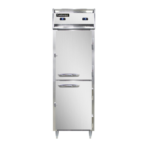 Continental Refrigerator DL1RF-SS User manual