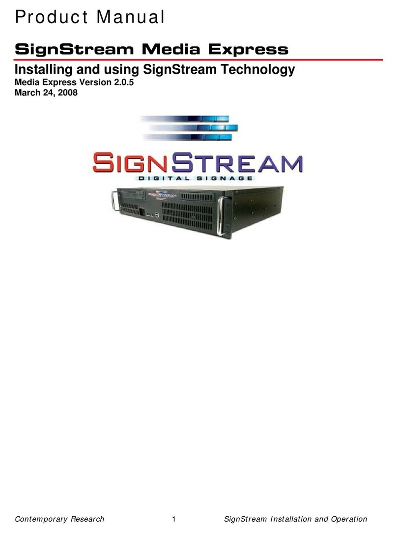 Contemporary Research SSV-101 product manual