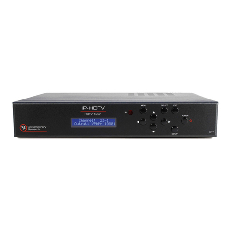 Contemporary Research IP-HDTV Specifications