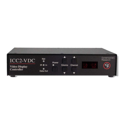 Contemporary Research ICC2-VDC product manual Contemporary Research ICC2-VDC product manual