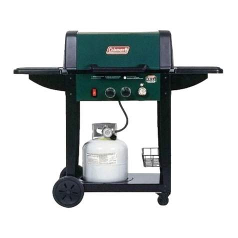 Coleman 2000 Series LG20510E parts list
