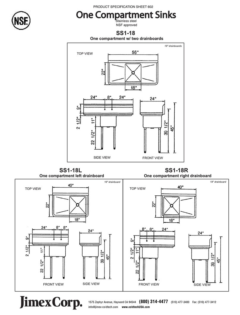 ColdTech SS1-18 Specifications