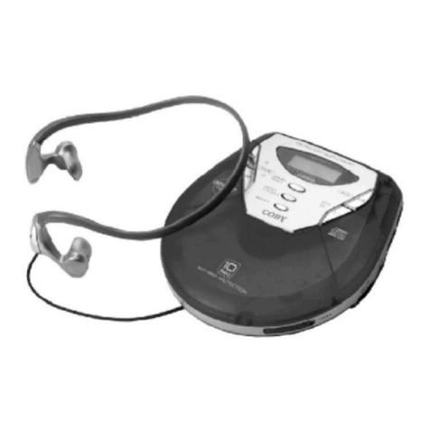 Coby CX-CD415 User manual