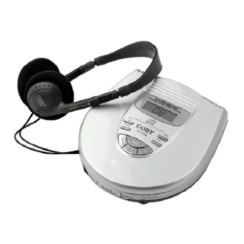 Coby CX-CD305 User manual