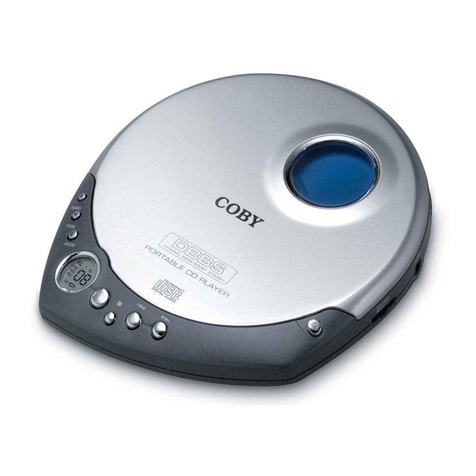 Coby CX-CD118 User manual