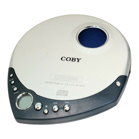 Coby CX-CD116 User manual