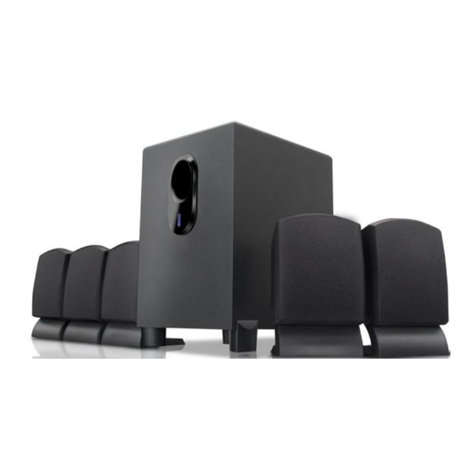 Coby CSP96 - Home Theater Speaker System instruction manual Coby CSP96 - Home Theater Speaker System instruction manual