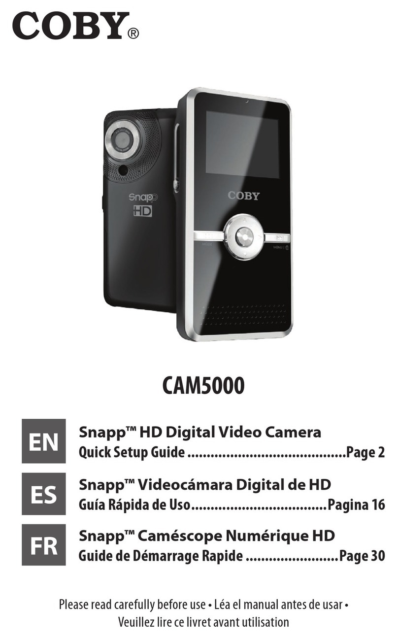 Coby CAM5000 - SNAPP Camcorder - 720p User manual