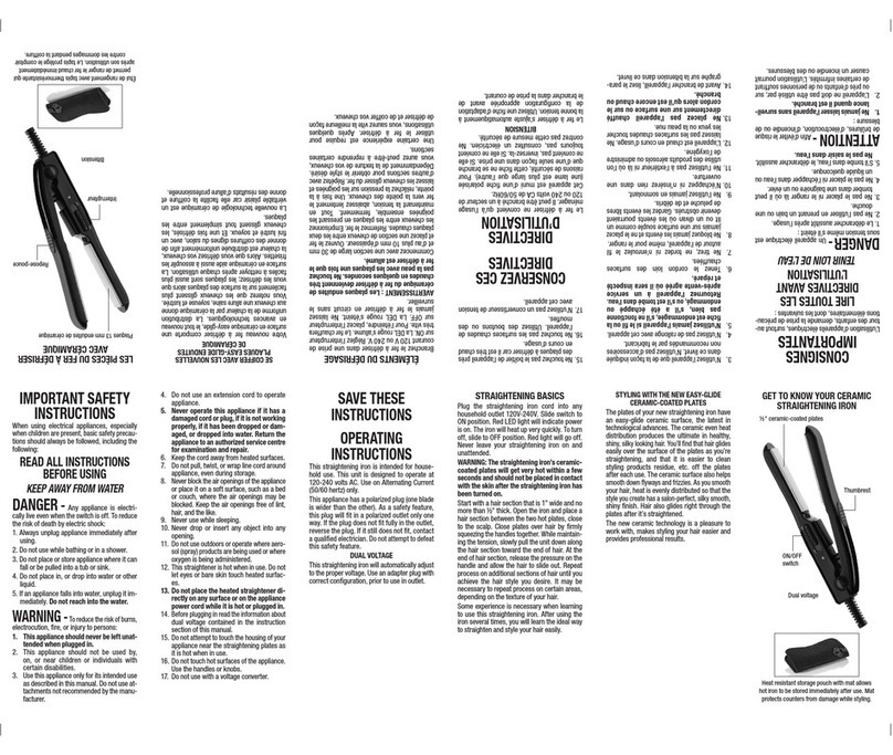 Conair TravelSmart TS20SC user guide