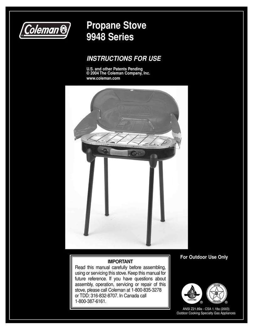 Coleman 9948-725 Instructions for use