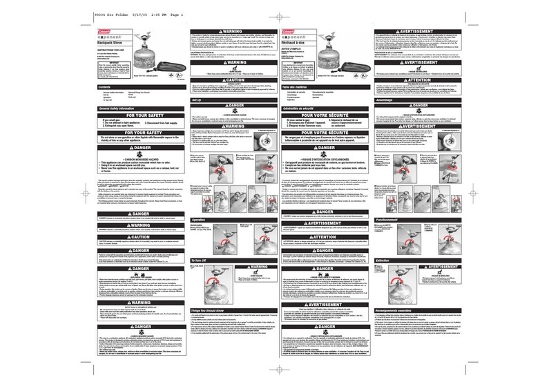 Coleman Exponent 9741-700 User manual