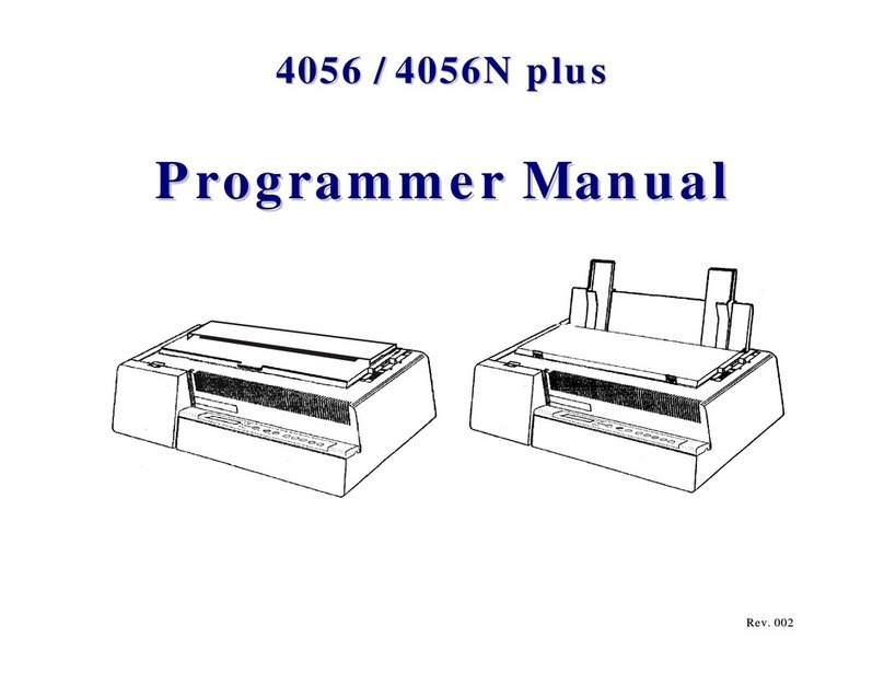 Compuprint 4056 Operating and maintenance manual