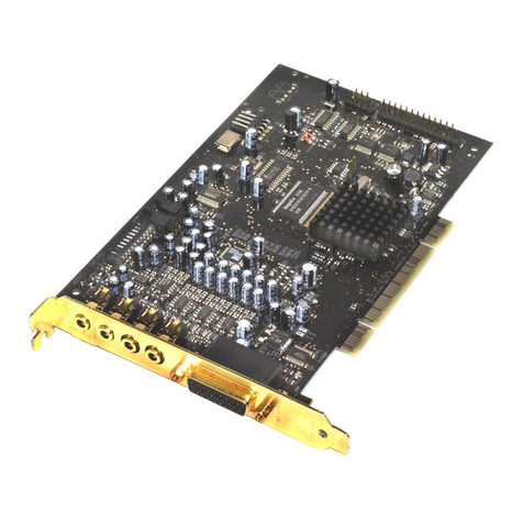 Creative Sound Blaster X-Fi User manual