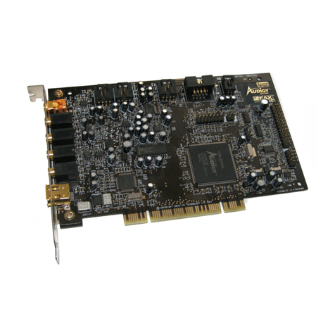 Creative Creative Sound Blaster Audigy User manual