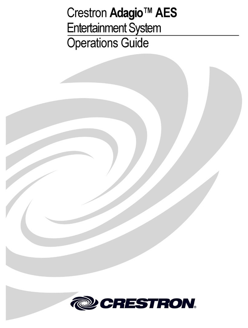 Crestron AES Operation guide