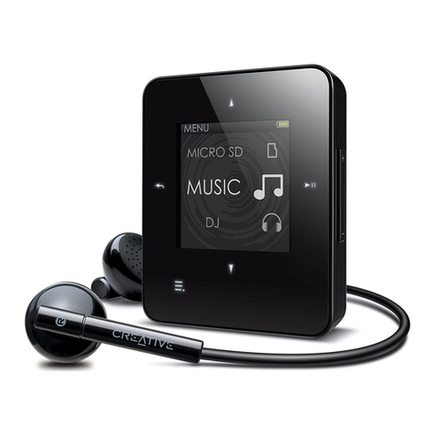 Creative ZEN Style M100 User manual