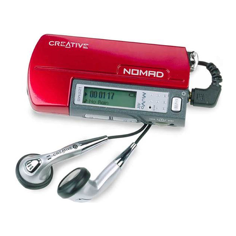 Creative Muvo Muvo NX 128MB User manual