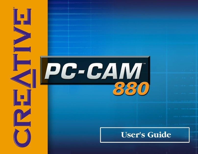 Creative PC-CAM 880 user guide