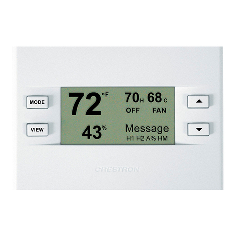Crestron CHV-THSTAT User manual