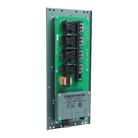 Crestron CNLFDB-4 user guide