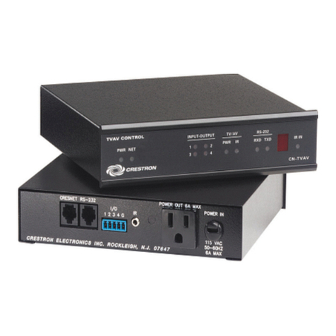 Crestron CN-TVAV User manual