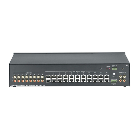 Crestron C2N-IADS30X24 User manual