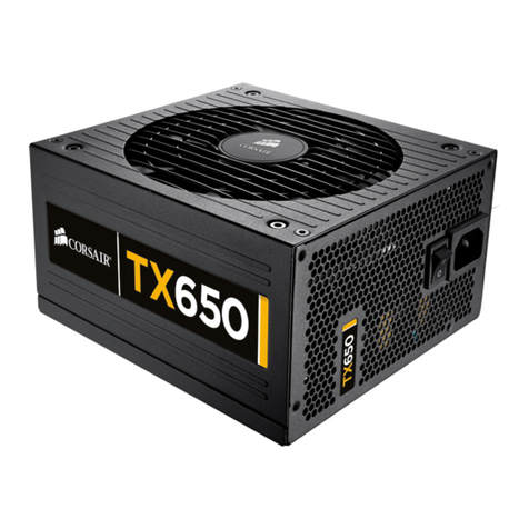 Corsair TX650W - BRIEF user manual