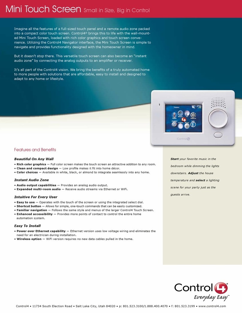 Contro l4 TSE-3.8C2-x User manual Contro l4 TSE-3.8C2-x User manual