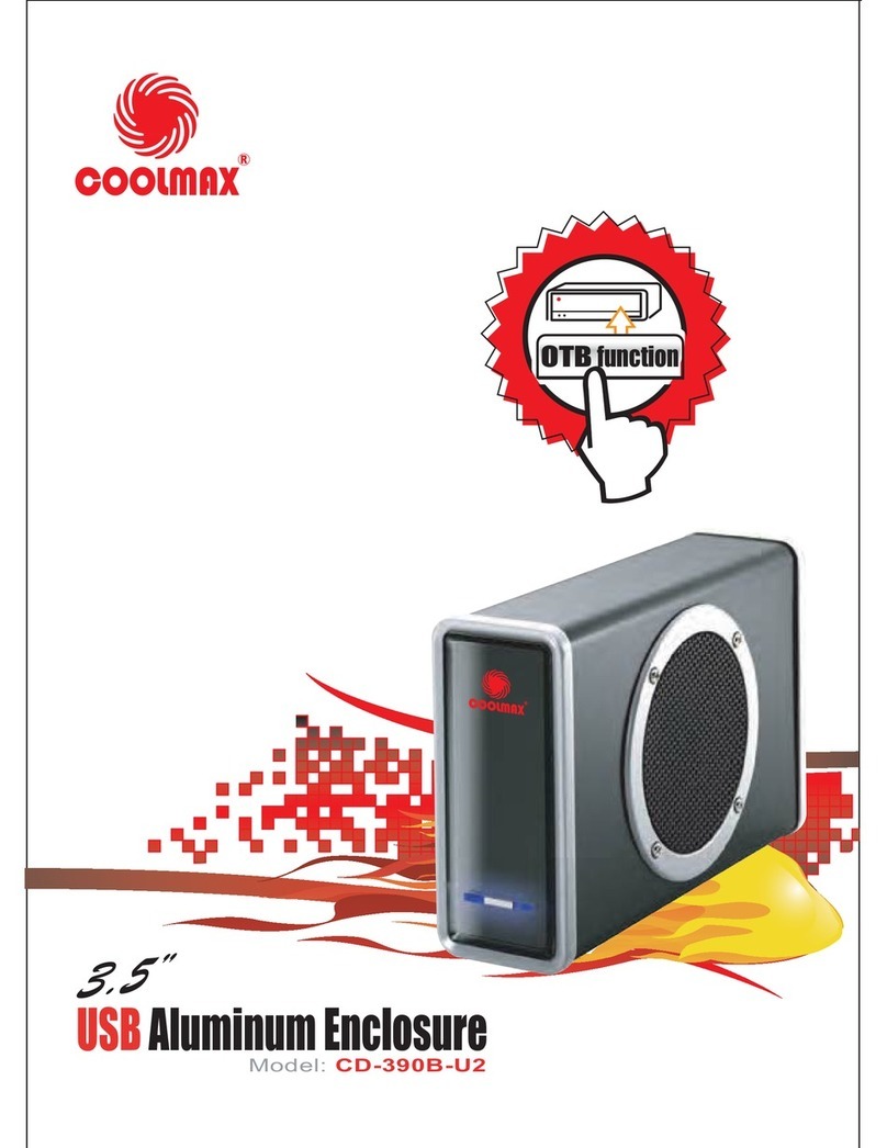 Coolmax CD-390B-U2 user guide