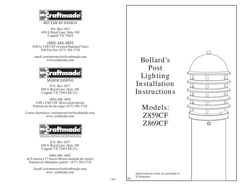 Craftmade Z859CF installation instructions Craftmade Z859CF installation instructions